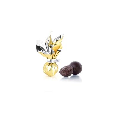 Venchi Cometa Oro, 1 kg Extra-Dark Chocolate Pralines, 75%, Gluten-Free Christmas Place Card Holder