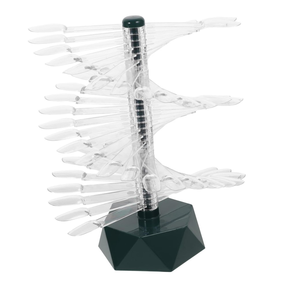 Green Acrylic Nail Art Display Stand