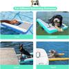 AVLLSO Floating Dog Boat Ramp, Inflatable Water Ramp with Non-Slip EVA Foam, Green view 4