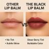 Finding Ferdinand Black Lip Balm, Vegan Tinted Balm with Chocolate Scent, Cool Brown view 2