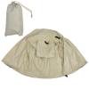 DIRBAK Dog Crate Cover with Mesh Window and Zipper, for Wire Dog Crates, Indoor and Outdoor, 210D Oxford Fabric, 94 x 63.5 x 61 cm, Beige view 1