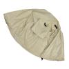 DIRBAK Dog Crate Cover with Mesh Window and Zipper, for Wire Dog Crates, Indoor and Outdoor, 210D Oxford Fabric, 94 x 63.5 x 61 cm, Beige view 4