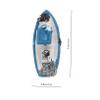 Miniature Yacht Decorations for Aquariums and Tables, 8-Piece Blue Resin Set view 2