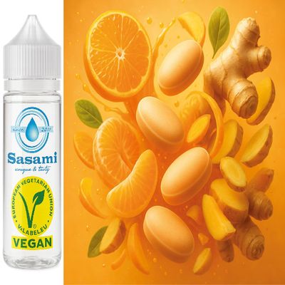 Northern Chill Mandarin & Ginger Flavor Concentrate – Vegan – Sasami – 100 ml