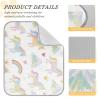 Amooorous Self-Cooling Pet Bed with Cartoon Rainbow Unicorn Design, Summer Cooling Dog Bed for Rabbits and Outdoor Use view 3