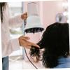Hair Dryer Diffuser Attachment with Large Hood for Curls, PC, White view 4