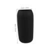 VICASKY 10-Pack Reusable Stretchy Silicone Bottle Sleeves, Leak-Resistant, Black view 2