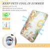Self-Cooling Mat for Dogs - Safari Animals Design view 4