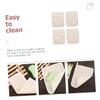 VICASKY 4-Piece Exfoliating Nylon Wash Gloves for Back Cleaning and Body Care view 4