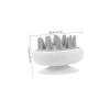 Silicone Scalp Shampoo Brush for Hair Washing and Scalp Massage view 2