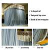 XRPOUXMTE Double Luxury Bed Canopy Mosquito Net, European-Style Bed Curtain with Holder, Bedroom Decor for Spring/Summer/Autumn/Winter (W 180 x 200 cm) view 2