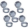 Stove Knob Safety Covers, Heat-Resistant, Adhesive, for Child and Pet Safety on Gas Stoves, 5-Pack view 1