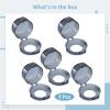 Stove Knob Safety Covers, Heat-Resistant, Adhesive, for Child and Pet Safety on Gas Stoves, 5-Pack view 3