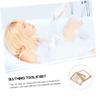 4-Piece Flax Bath Exfoliating Set view 4