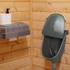 Generic Men's Wall-Mounted Urinal for Garage with Flush Tank view 3