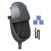 Wall-Mounted Flushable Urinal with Lid view 1