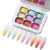 9-Color Gradient Gel Polish for Nail Art view 1