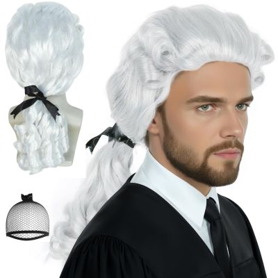 BEKIDER Lawyer Wig Cosplay, Long Blonde Ponytail Wig