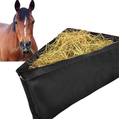 Hanging Hay Bag with Adjustable Straps