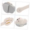 Cartoon Silicone Faucet Extender, White, for Children view 3