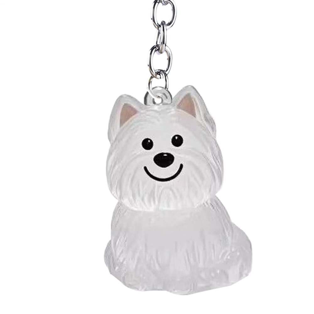 Cute Pet Keychain - Cat Dog Hair Storage Keychain S