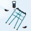 Folding Adult Walker with Stair-Climbing Aid view 2