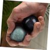 Marble Hand Exercise Balls, 4-Pack, Green and Black view 4