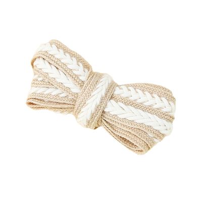 Wambere 3 Pairs Flat Wheat-Ear Pattern Shoelaces, Apricot, 160 cm