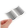 Black Temporary Eyeliner Stickers, 80 Pairs, Plastic view 3