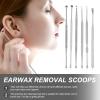 GOOHOCHY Stainless Steel Earwax Removal Kit, Portable, Corrosion-Resistant, for Daily Ear Care and Travel view 4