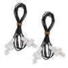 Tofficu 2-Pack Plastic Float Switch Liquid Level Sensor view 1
