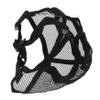 Mesh Dog Muzzle for Bulldogs, Anti-Bite, 1 Pc, Black view 1