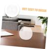 ifundom Transparent Plastic Round Goldfish Bowl for Office and Home view 3