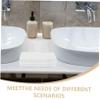 200 Disposable Paper Towels, Tri-Fold Napkins for Weddings, Parties and Toilets, Absorbent, Tear-Resistant, White view 3