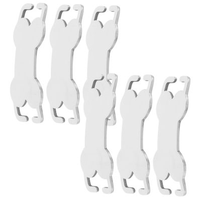 ifundom 6-Pack Stainless Steel Pet ID Tags