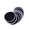 10 Reusable Bamboo Fiber Makeup Remover Pads, Black view 1