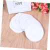 10 Reusable Bamboo Fiber Makeup Remover Pads, Black view 3