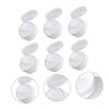 Transparent 50 g Plastic Powder Case with Powder Puff view 1