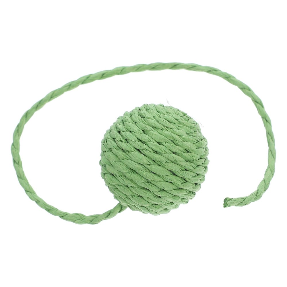 VICASKY Interactive Cat Toy, Space-Saving and Easy to Store, Sisal Ball Replacement for Indoor Cat Trees