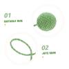VICASKY Interactive Cat Toy, Space-Saving and Easy to Store, Sisal Ball Replacement for Indoor Cat Trees view 3