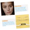 Arched Eyebrow Mapping Ruler, Aluminum Alloy, Silver, 1 Set view 3