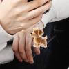Dog Hair Keepsake Bottle Keychain view 3