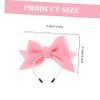 VICASKY Pet Hair Bow with Elastic Band for Dogs, Cats, and Rabbits view 2