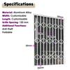 White Window and Door Security Grille, 43.3 in. Wide view 4