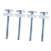 4 Threaded Spindle Rods for Baby Gates with Screw Bolts view 1
