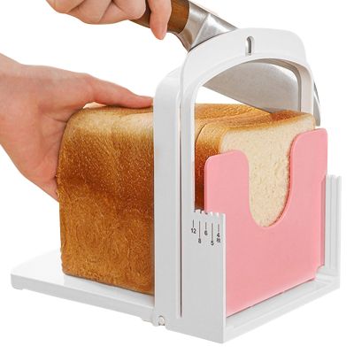 Manual Bread Slicer with Guide
