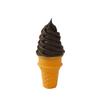 WUJIHE Realistic Artificial Crispy Ice Cream Model, Dark Coffee view 1