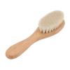 ZASCHMOY Soft Wooden Baby Hair Brush and Comb Set with Double-Sided Comb for Newborns and Infants view 3
