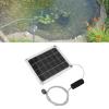 ZASCHMOY Solar Pond Aerator with Adjustable Power, Waterproof 20W Solar Aquarium Air Pump and Air Stones view 2