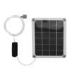 ZASCHMOY Solar Pond Aerator with Adjustable Power, Waterproof 20W Solar Aquarium Air Pump and Air Stones view 3
